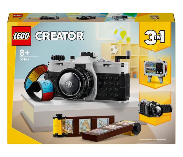 LEGO Creator 3 w 1 Aparat w stylu retro 31147 - 1203377 - zdjęcie